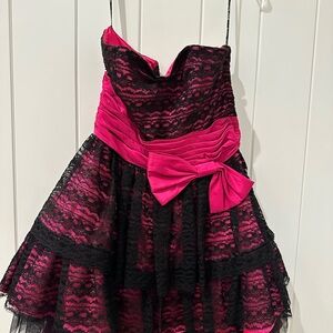 Betsey Johnson Vibrant Pink Dress